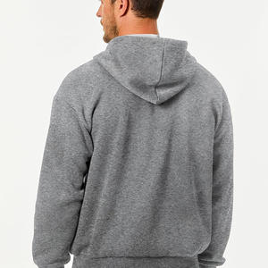 เสื้อฮู้ดผู้ชายแบบสวม น้ำหนักเบา แขนยาว ผ้าบาง สไตล์ลำลอง ผ้าฝ้ายถัก 100% - Product Image 4