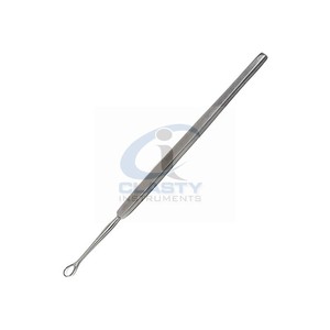 DEPRESOR ESCLERAL DE BUCLE DE LENTE FLYNN DE ALTA CALIDAD PARA ESCLERA PEDIÁTRICA GANCHO MUSCULAR 80MM DE LARGO - Product Image 4