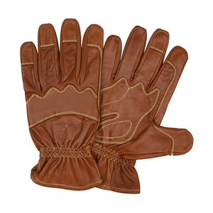 Nuevo estilo Mig guantes de conducción cuero soldadura cuero guantes de soldadura llegada resistencia razonable seguridad conducción guantes calor - Product Image 2