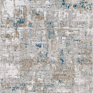 Alfombra Turca Adiva, Tejida a Máquina, Técnica Jacquard, Poliéster, Base de Goma Antideslizante, Lavable, Pelo Corto, Gaziantep - Product Image 1