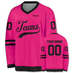Custom Made Team Hockey Uniform Unique Design Ice Hockey Jersey Wholesale - Product Image 3