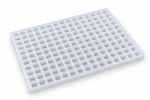Moule en silicone carré pour la production de bonbons gélifiés, 266 cavités, demi-plaque, réutilisable pour la fabrication professionnelle de bonbons dans les cuisines commerciales - Product Image 5