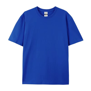 T-shirt en coton surdimensionné Streetwear Poids lourd 280 Gsm Mode décontractée Respirant Premium Port quotidien été Homme - Product Image 5