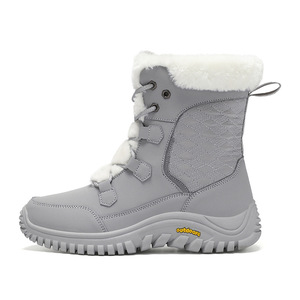 Botas de nieve para exteriores, impermeables, cálidas, adecuadas para esquiar, cómodas y duraderas, botas de senderismo aptas para hombres y mujeres. - Product Image 4