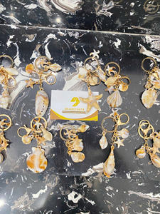 Llavero de Concha Natural, Accesorio de Recuerdo Hecho a Mano para Regalos - Product Image 5