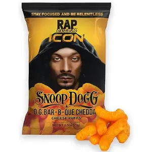 Rap Snacks Bar-B-Quin' flavoucheddar Cheese Puffs