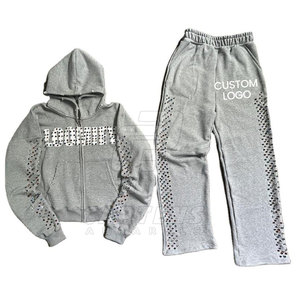 Chándales de diamantes de imitación para hombre de Venta caliente de peso ligero, chándales de diamantes de imitación superventas personalizados - Product Image 1