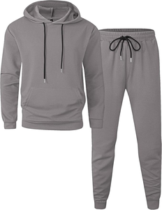 Ensembles de survêtements en polaire Eversoft Joggers tricotés respirants avec poches brodées Pantalons de survêtement fuselés à coupe décontractée pour l'automne - Product Image 1