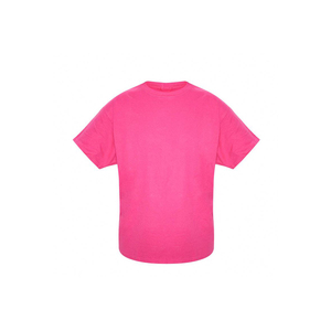 Qualité supérieure Logo personnalisé femmes tendance T-shirts de mode Unique décontracté tricoté uni teint respirant usine nouveau grand - Product Image 5