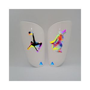 Equipo de protección de jugador de fútbol masculino de alto nivel tipo 38 estándares de espinilleras especialmente diseñados - Product Image 1