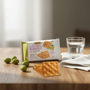 Crich Galletas Crujientes Horneadas Sin Gluten, Saladas y Sabrosas, a Base de Arroz con Aceite de Oliva, 200g, Snacks de Granos, Harina de Arroz, Almacenamiento en Seco - Product Image 3