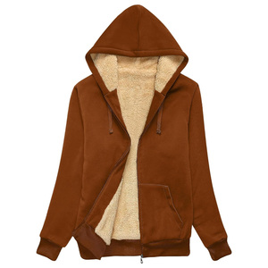 Sudadera Larga con Cremallera Completa para Mujer, Personalizable con Logotipo, Tejido Transpirable, Estilo Urbano, Marca Privada OEM - Product Image 1