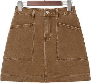 Lightweight <b>Women</b> Denim <b>Skirt</b> Best Material Hot Selling Top Trending Available in Wholesale Price Denim <b>Skirt</b> with Custom Logo - Product Image 6