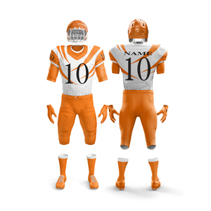 Conjunto de Uniforme de Fútbol Americano a Precio Económico para Adultos, Manga Corta, Transpirable, de Secado Rápido, Conjuntos de Equipo, Servicio OEM - Product Image 4