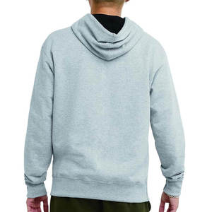 Sudadera con capucha transpirable de algodón orgánico grueso estampado a la moda de invierno para hombre personalizada al por mayor peso pesado - Product Image 2