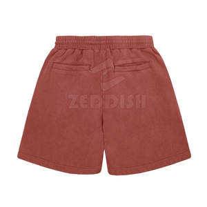Service OEM Vente en gros Meilleur design Short délavé à l'acide Short délavé à l'acide de couleur unie léger - Product Image 2