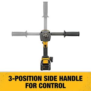 Taladro Eléctrico Inalámbrico de Litio para Mezclar Concreto, Velocidad Variable con Sistema E-Clutch, Solo Herramienta a Batería - Product Image 5