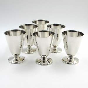 Vente chaude Verres à vin en acier inoxydable 304 de haute qualité, durables, personnalisés, couleurs argentées, en provenance d'Inde - Product Image 6