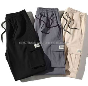 Nouveau Short Cargo d'Été Décontracté Grande Taille pour Hommes, Respirant, Anti-Plis, Taille Mi-Haute avec Poches, Vente en Gros Personnalisée - Product Image 5