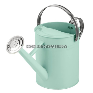 บัวรดน้ำพร้อมด้ามเหล็กรดน้ำขนาดเล็กกระป๋องโลหะรดน้ำสำหรับทำสวน - Product Image 1