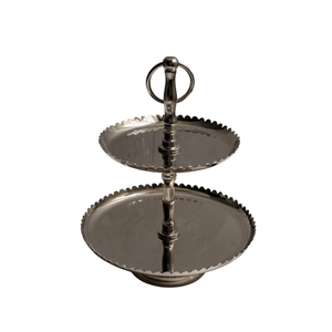 Support de service en bois en acier inoxydable au design moderne Accessoires décoratifs de cuisine pour la maison pour les fêtes Ustensiles de cuisine admirables uniques - Product Image 4