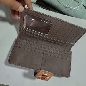 Porte-monnaie en cuir véritable Western Tooled, best-seller, avec décoration florale, porte-cartes long à trois volets de luxe, doublure en coton, prix - Product Image 6