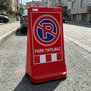 Bolardo de Advertencia de Prohibido Estacionar de 90 cm para una Guía de Estacionamiento Eficaz - Product Image 2