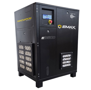 Compresor de aire de tornillo rotativo Emax, solo el gabinete, 5HP, 230 voltios, compresor de aire industrial en venta - Product Image 3