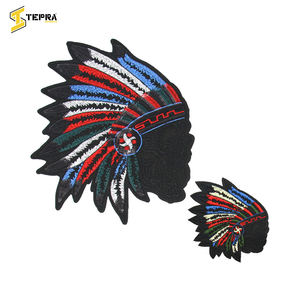 TEPRA SPORTS Écussons brodés en feutre de PVC de haute qualité en forme de fleur pour décoration de tissu unique pour vêtements et chapeaux - Product Image 5