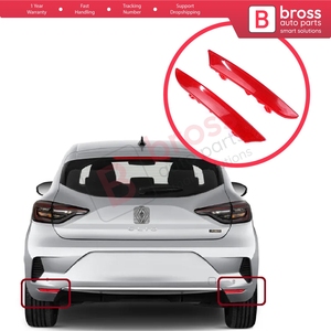 Réflecteur de pare-chocs arrière droit et gauche BSP1171 pour Clio MK5 BF B7 2019-actuel 265602442R 265651206R - Product Image 5