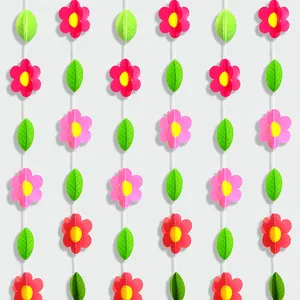 Ervaringsleverancier Op Grote Schaal Verkoopt Nieuw Ontwerp Decoratieve Mini Bloemenfranje Kerstfranjes Met Aangepaste Verpakking
