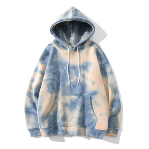 Sudaderas con Capucha Tie-Dye Personalizadas para Hombre al por Mayor, Estilo Urbano de Moda, Tejido de Poliéster/Algodón Antibolitas con Entrega Rápida OEM - Product Image 4