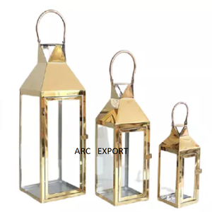 Meilleure couleur blanche propre avec taille et forme antiques décoration 2 lanternes à vendre Design décoratif moderne pour les lanternes d'articles ménagers - Product Image 2