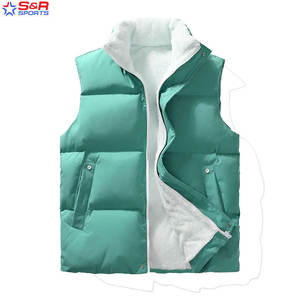 Vente chaude hommes Slim Puffer Gilet personnalisé sans manches tenue décontracté respirant haute nouvelle conception Oem coton hiver Puffer Gilet - Product Image 6