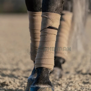 Envolturas antideslizantes para Polo de caballo Vendaje de lana Premium para protección de piernas y comodidad Envolturas/vendajes de polo de caballo duraderos OEM - Product Image 2