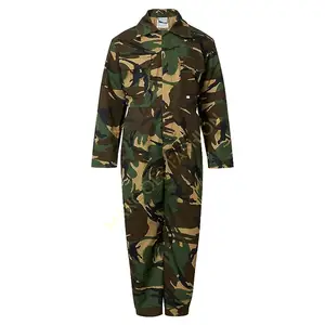 Kids Camouflage Coveralls for Mining, Fire Proof, Retardant Overall Safety Uniforms - High-Quality Clothing