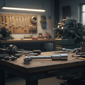 Clés à douille hexagonales doubles en chrome poli – Catégorie de produits premium pour un travail efficace avec les clés - Product Image 3