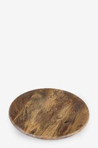 Wood & Resin Lazy Susan <b>Small</b> Spice Rack Rotating Cheese Serving Tray for <b>Kitchen</b> Turntable Dinning useorganisers Storage Trays - Product Image 5