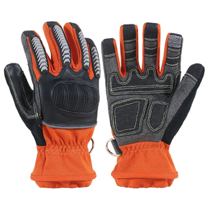 Guantes de Bombero de Cuero Resistentes al Calor, Ignífugos, para Rescate y Extracción - Product Image 1