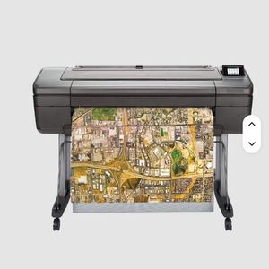 Imprimante grand format haute précision en acier inoxydable Z6dr 44 pouces, double rouleau, prise en charge PostScript, coupeur vertical inclus - Product Image 1