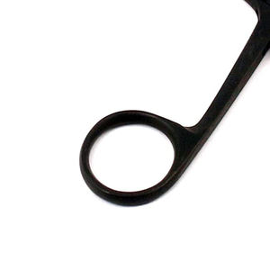 Pinzas Microauriculares de Alta Calidad Premium, Instrumento Quirúrgico Manual de Acero Inoxidable, Punta de 0.8*3mm, Eje Recubierto de Negro de 8cm, MOL - Product Image 5