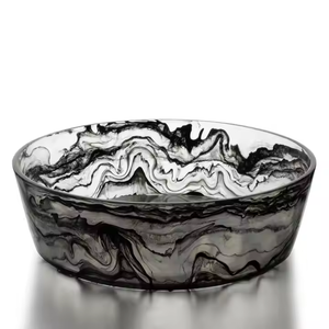 Nouveaux bols de service au design artisanal en résine polie, vaisselle de qualité supérieure 2025 pour servir des soupes, des nouilles, des bols - Product Image 2