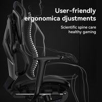 Vente en gros de chaise tournante pour joueur Esports réglable en hauteur chaise de jeu d'ordinateur PC X5C avec accoudoir à tringlerie 3D