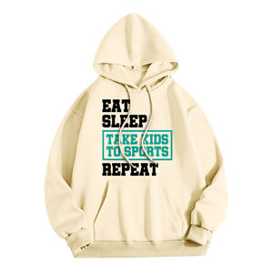 Sweat à capuche unisexe en molleton 100% coton, uni, ODM, avec poche, respirant et anti-boulochage, mode streetwear hiver/printemps - Product Image 2
