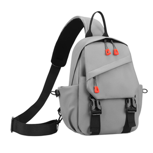Mochila de Viaje Ligera Unisex de Nailon y Bolso Cruzado - Impermeable, Ideal para Camping y Playa, Estilo Moderno, Capacidad Inferior a 20L - Product Image 1