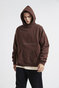 Sudadera con Capucha Lisa de Algodón de 400 g/m², Estilo Vintage Desgastado, Gruesa, Sin Cordón, Lavada al Ácido - Product Image 4