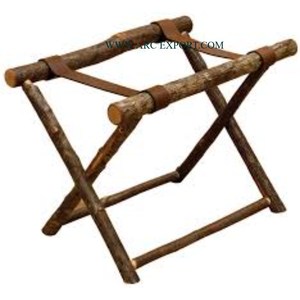 ชั้นวางกระเป๋าเดินทางไม้มะม่วงขนาดใหญ่ตกแต่งโรงแรมเฟอร์นิเจอร์ - Product Image 1