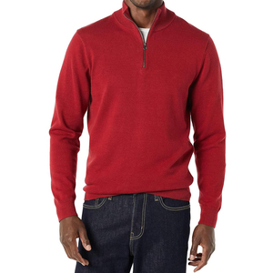 Premium <b>Men's</b> <b>Half</b> Zipper <b>Sweatshirt</b> Soft Durable and Perfect for Casual and Athletic Outfits High Quality With OEM Serviced - Product Image 1
