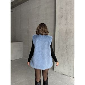 Chaleco y Chaqueta de Piel Sintética para Mujer, Producto al por Mayor - Product Image 6