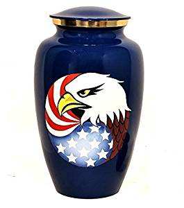 Urne Art Déco en aluminium artisanale de haute qualité, écologique, légère et personnalisable pour l'exposition commémorative des cendres - Product Image 3